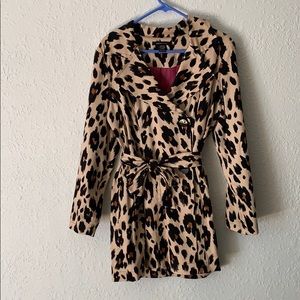 Tan leopard Jacket